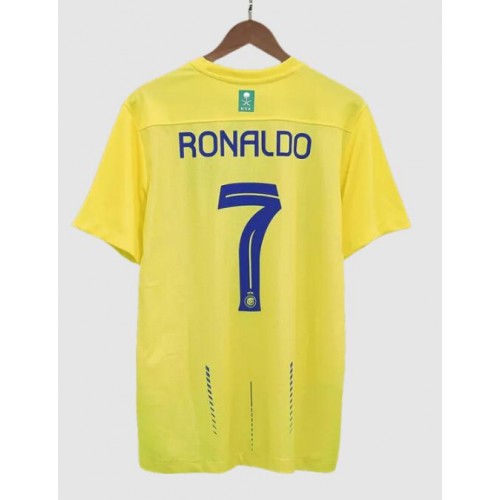Pánský Fotbalový dres Al-Nassr Cristiano Ronaldo #7 2023-24 Domácí Krátký Rukáv